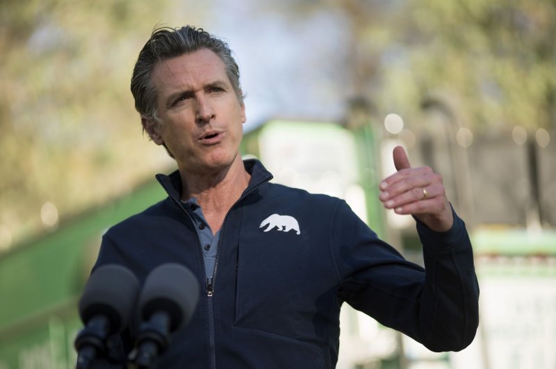 California Governor Gavin Newsom and other state leaders announced "inflation relief" payments for 23 million residents. File Photo by Eric Thayer/UPI