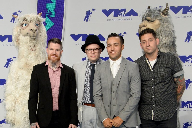 Fall Out Boy will perform at iHeartRadio Music Festival in September. File Photo by Jim Ruymen/UPI