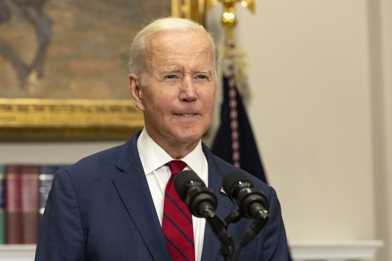 President Joe Biden voiced his support from the White House on Tuesday, for legislation that would combat so-called dark money groups, donating large sums of money to influence the outcome of political campaigns. Photo by Ron Sachs/UPI | <a href="/News_Photos/lp/baa17f4957ffd377bc82614ee472c4d6/" target="_blank">License Photo</a>