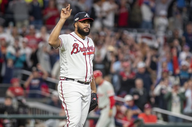 Veteran closer Kenley Jansen went 5-2 with a 3.38 ERA last season for the Atlanta Braves. File Photo by Anthony Stalcup/UPI