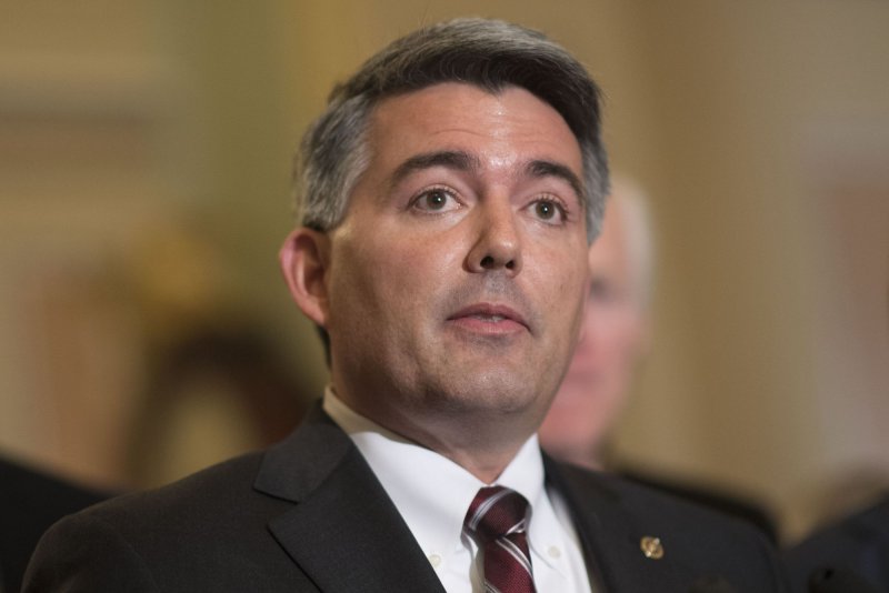 U.S. Sen. Cory Gardner, R-Colo., is the target of North Korea verbal attacks following unflattering remarks from the senator regarding Kim Jong Un. Photo by Kevin Dietsch/UPI