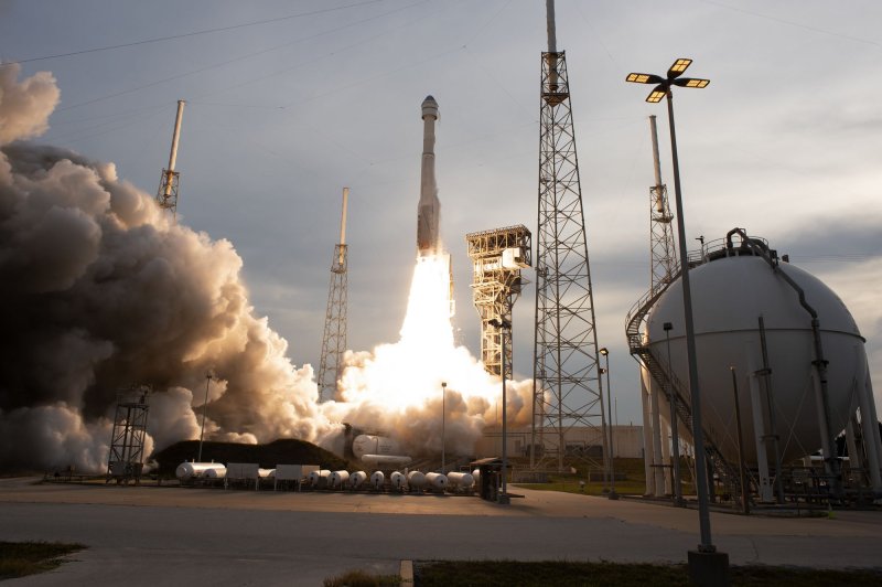 United Launch Alliance launches its Atlas V rocket to boost the Boeing Starliner spacecraft for NASA from Complex 41 at Cape Canaveral Space Force Station, Florida, on May 19. File Photo by Joe Marino/UPI