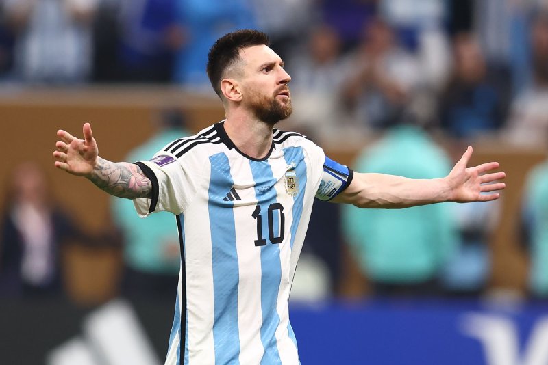 Apple TV+ is developing a four-part documentary about Argentine soccer star Lionel Messi. File Photo by Chris Brunskill/UPI