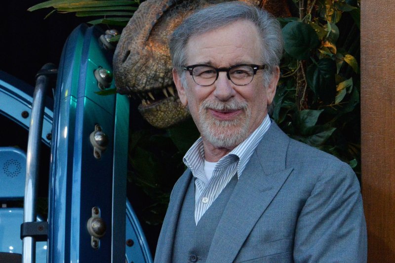 Steven Spielberg's 1993 dino-classic "Jurassic Park" is heading back to theaters later this month. File Photo by Jim Ruymen/UPI