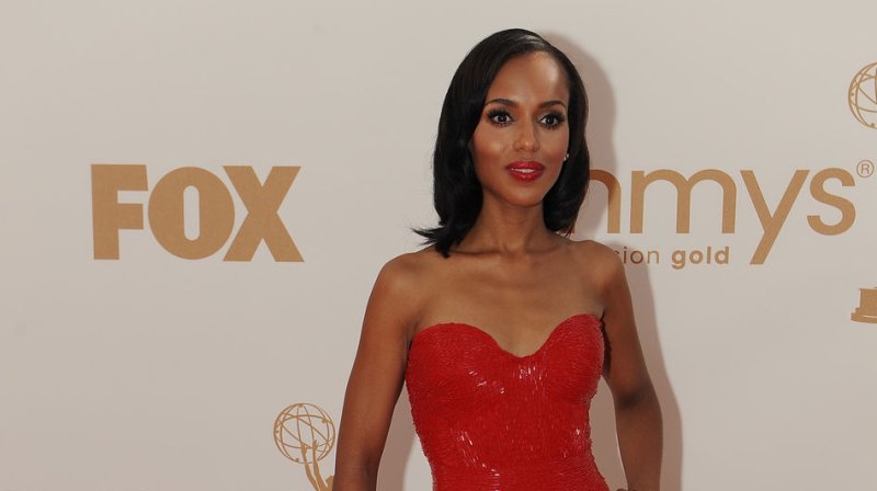 Kerry Washington arrives at the 63rd Primetime Emmy Awards at the Nokia Theatre in Los Angeles on September 18, 2011. UPI/Jayne Kamin Oncea