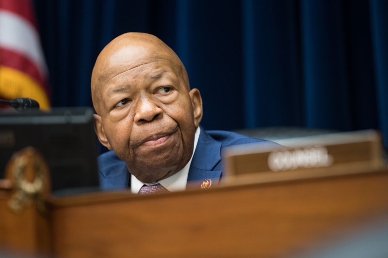 House oversight Chairman Elijah Cummings said he plans to issue the subpoena because the White House has ignored requests for documents. File Photo by Kevin Dietsch/UPI | <a href="/News_Photos/lp/8fcdef17710113dd29bd6f75cb416d1f/" target="_blank">License Photo</a>