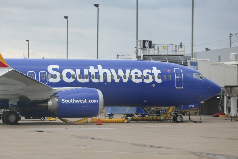Southwest Airlines became the latest carrier to mandate all employees be vaccinated against COVID-19. File Photo by Bill Greenblatt/UPI