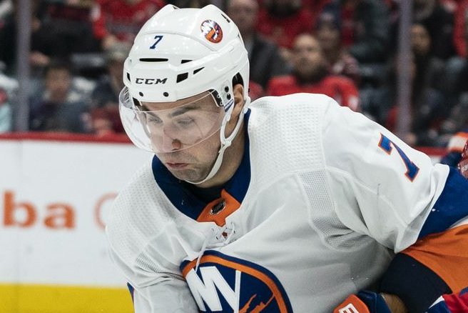 New York Islanders winger Jordan Eberle scored the game-winning goal against the Tampa Bay Lightning in Game 5 of the 2020 Eastern Conference finals Tuesday in Edmonton, Alberta, Canada. File Photo by Alex Edelman/UPI