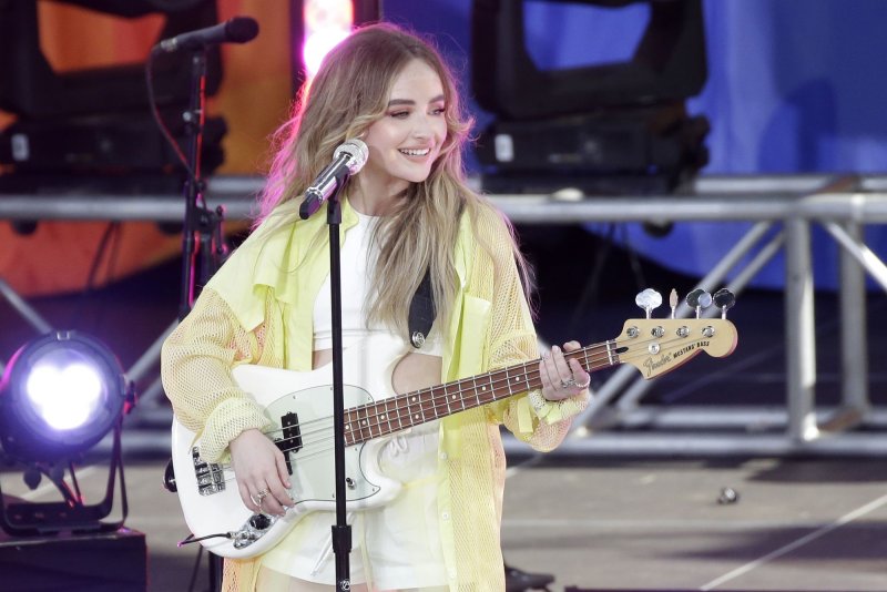 Sabrina Carpenter discussed her forthcoming fifth album and the hidden clues she's left for fans. File Photo by John Angelillo/UPI