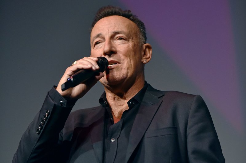 Bruce Springsteen will receive the Woody Guthrie Prize at an event May 13 at the Woody Guthrie Center. File Photo by Christine Chew/UPI