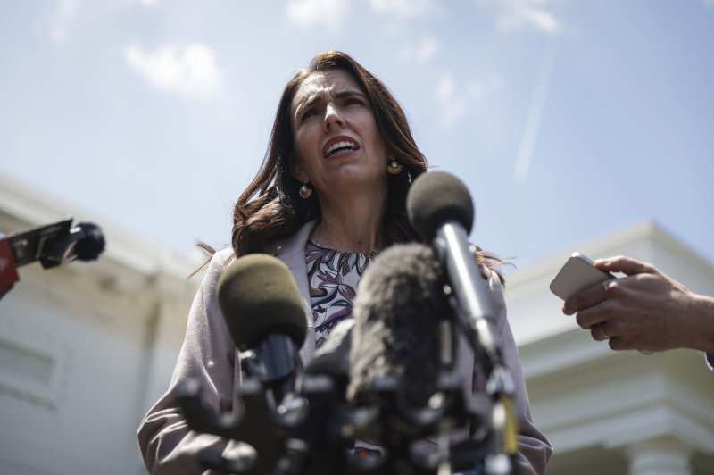 New Zealand Prime Minister Jacinda Ardern announced her resignation during her party’s annual retreat on Wednesday. File Photo by Oliver Contreras/UPI