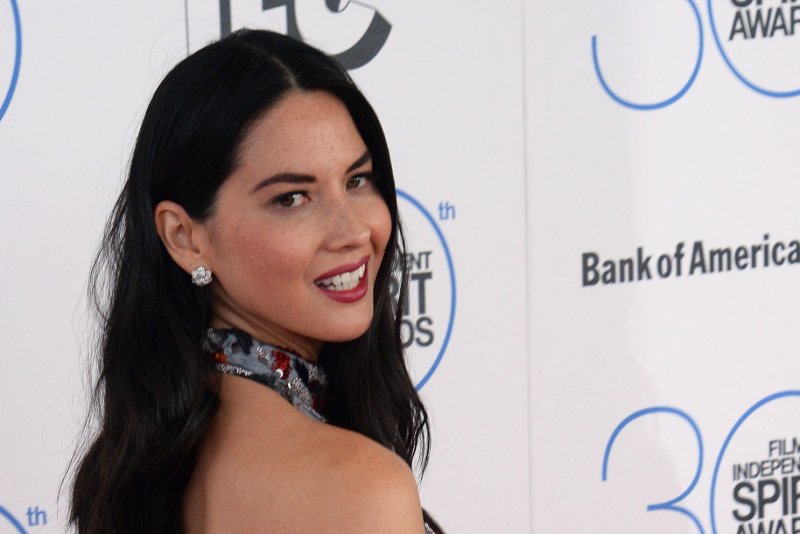 Actress Olivia Munn attends the 30th annual Film Independent Spirit Awards in Santa Monica, Calif. on Feb. 21, 2015. Photo by Jim Ruymen/UPI