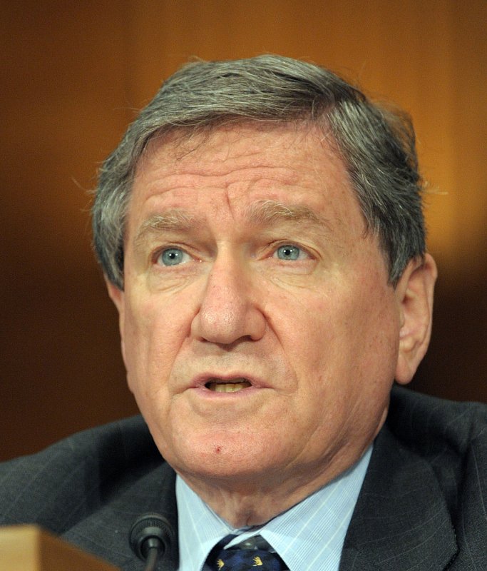 Richard Holbrooke, special representative for Afghanistan and Pakistan at the State Department, testifies before the Senate Foreign Relations Committee regarding U.S. strategy in Pakistan on Capitol Hill in Washington on May 12, 2009. (UPI Photo/Roger L. Wollenberg)