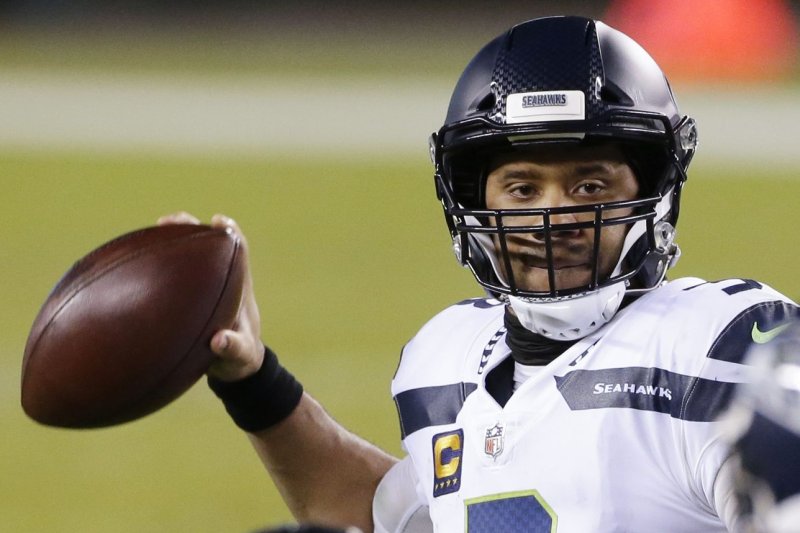 Seattle Seahawks quarterback Russell Wilson has struggled in recent weeks, but is my No. 1 fantasy football option for Week 14. File Photo by John Angelillo/UPI