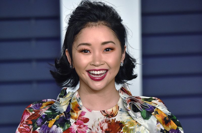 Lana Condor arrives for the Vanity Fair Oscar Party on February 2019. Netflix and U.N. Women have released a collection of films and television shows curated by women such as Condor, Millie Bobby Brown, Ava DuVernay, Salma Hayek and more. File Photo by Christine Chew/UPI | <a href="/News_Photos/lp/7c7d62d3632b90ad4432fd9f2caddd00/" target="_blank">License Photo</a>