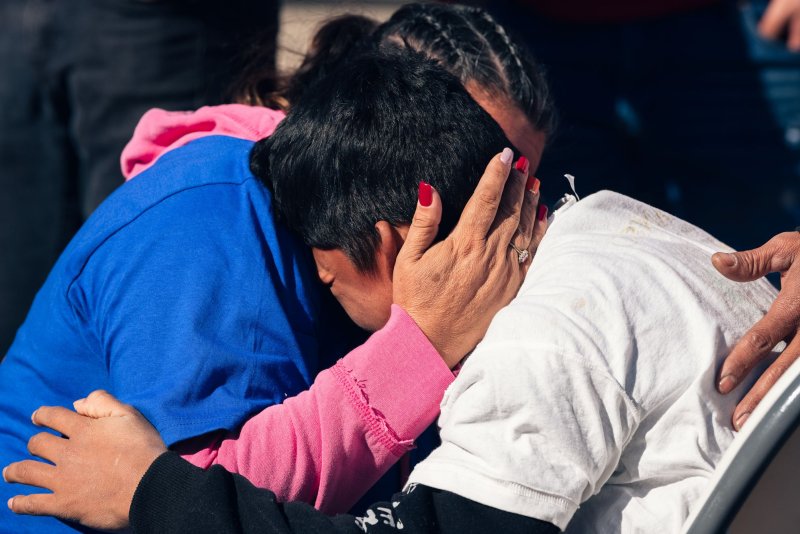 The Biden administration said a previous policy checking the immigration status of potential sponsors of unaccompanied minors discouraged parents or other close family members from reuniting with unaccompanied minors in custody. File Photo by Justin Hamel/UPI