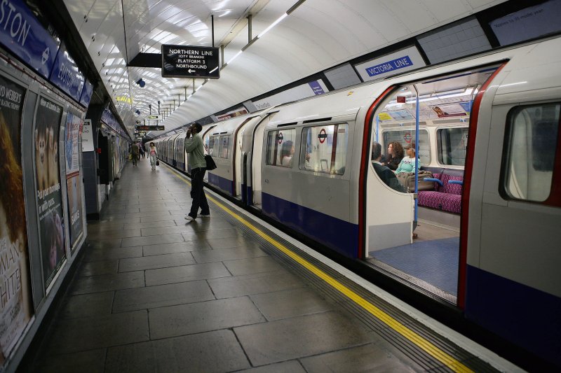 The union blames London Underground managers for refusing to "rule out job cuts and detrimental changes to pensions." Officials say they have not proposed cuts to workers' pensions. File Photo by Hugo Philpott/UPI | <a href="/News_Photos/lp/5c498491f01fb7be5217f6cc2a7a417f/" target="_blank">License Photo</a>