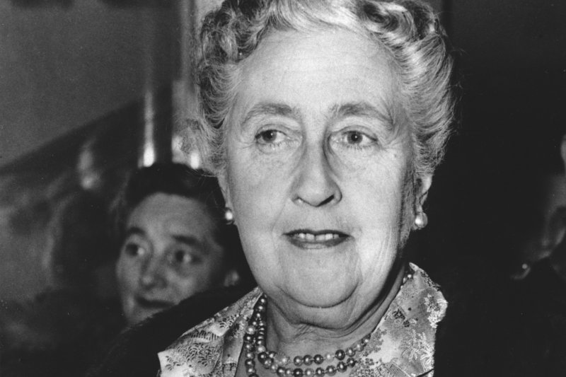 Agatha Christie in a 1954 UPI file photo. Her play "The Mousetrap" is set to open on Broadway in 2023.
