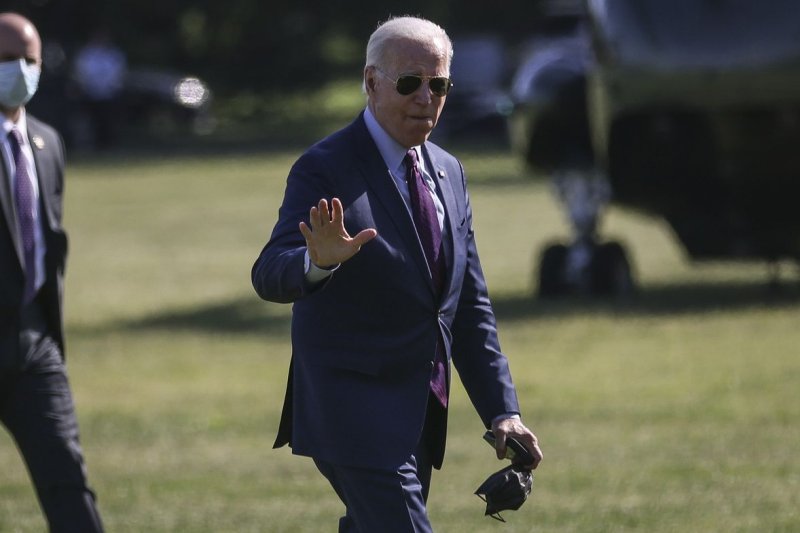 President Joe Biden has set an ambitious goal to have electric cars and trucks make up at least 50% of new vehicle sales by 2030, according to a statement from the White House. File photo by Oliver Contreras/UPI