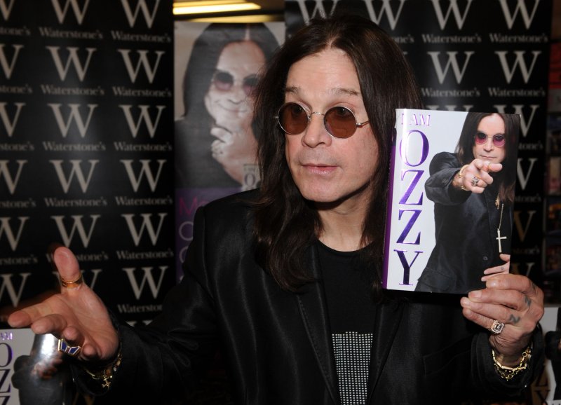 British singer/TV personality Ozzy Osbourne attends a signing of his new autobiography " I am Ozzy" at Waterstone's, Bluewater, London on October 3, 2009. UPI/Rune Hellestad