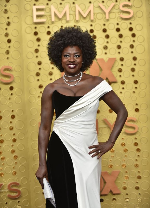 Viola Davis arrives for the 71st annual Primetime Emmy Awards held at the Microsoft Theater in downtown Los Angeles on September 22, 2019. The actor turns 57 on August 11. File Photo by Christine Chew/UPI | <a href="/News_Photos/lp/34de0c725afae058872416b37d2ad9db/" target="_blank">License Photo</a>