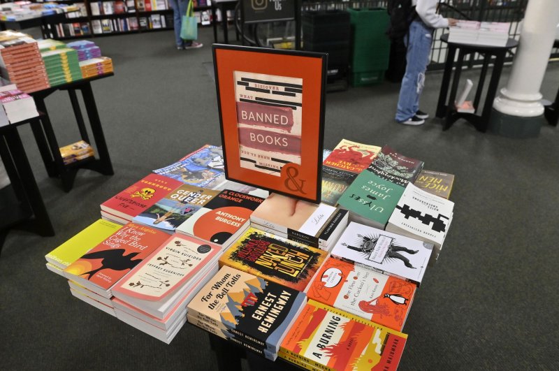 Penguin Random House, the nation's largest publisher, filed a lawsuit in Florida federal court on Wednesday, challenging the state's book ban. File Photo by Jim Ruymen/UPI