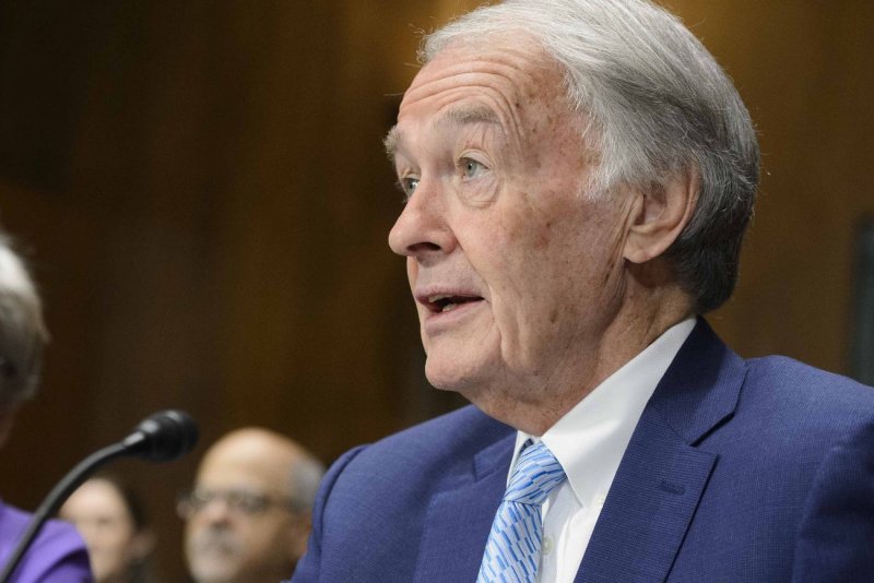 Sen. Ed Markey, D-Mass. (pictured in November), and Rep. David Trone, D-Md., are urging the State Department to issue a travel advisory for Mexico because of alleged prescription pills laced with fentanyl being sold to travelers. File Photo by Bonnie Cash/UPI