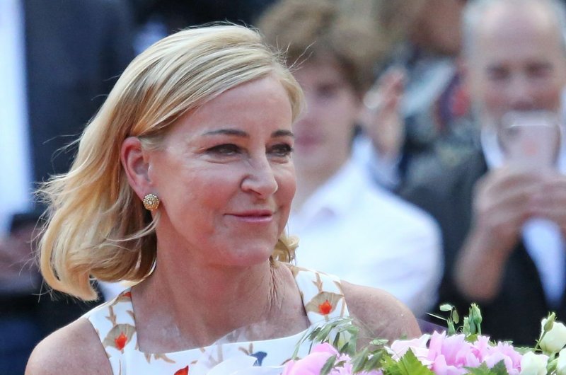 Two years after an initial diagnosis, tennis legend Chris Evert has had a recurrence of cancer and will not be a part of broadcaster ESPN’s upcoming 2024 Australian Open in January. File Photo by David Silpa/UPI