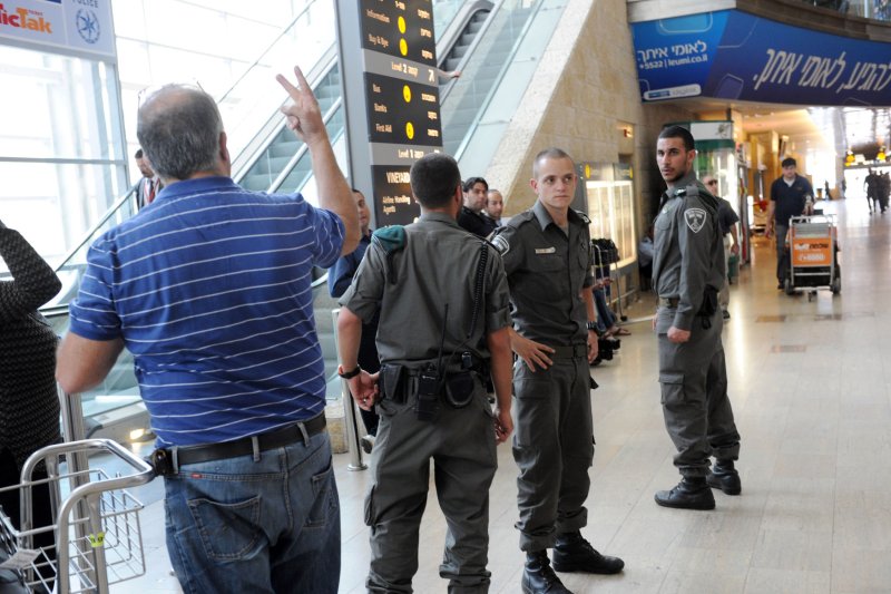 Israeli authorities detained a U.S. college student at Ben-Gurion Airport, pictured, because of supposed ties to a pro-Palestinian group. Photo by Debbie Hill/UPI