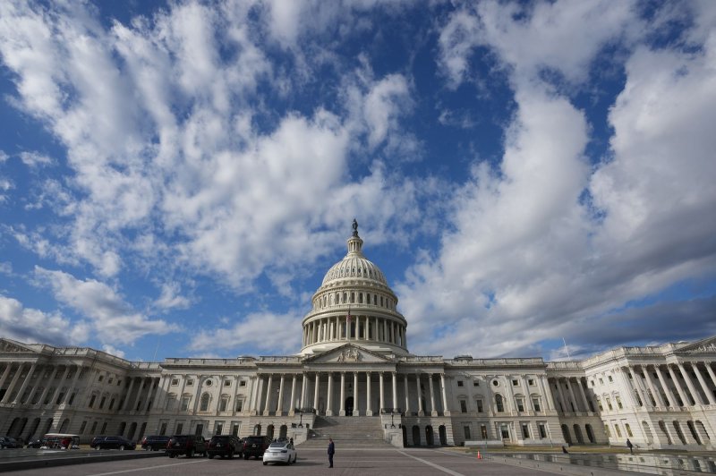 The U.S. Capitol Complex was briefly placed under "an elevated alert" as an unresponsive plane flew in the vicinity on Sunday afternoon. File Photo by Pat Benic/UPI