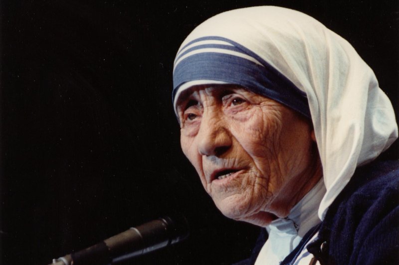 Mother Teresa, who was canonized a saint in the Roman Catholic Church, died on September 6, 1997. UPI File Photo