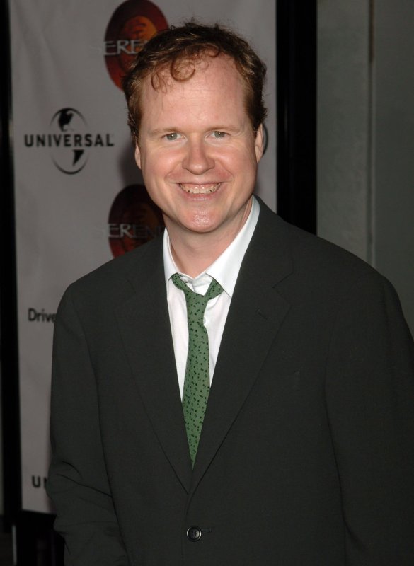 Joss Whedon, who created, wrote and directed the sci-fi motion picture drama "Serenity," arrives for the premiere of the film at Universal Studios in Los Angeles, California September 22, 2005. Based on the cancelled TV sci-fi show "Firefly", "Serenity" takes place 500 years in the future when humans have fled Earth and colonized a distant solar system ruled by the dictatorial Alliance government. (UPI Photo/Jim Ruymen)