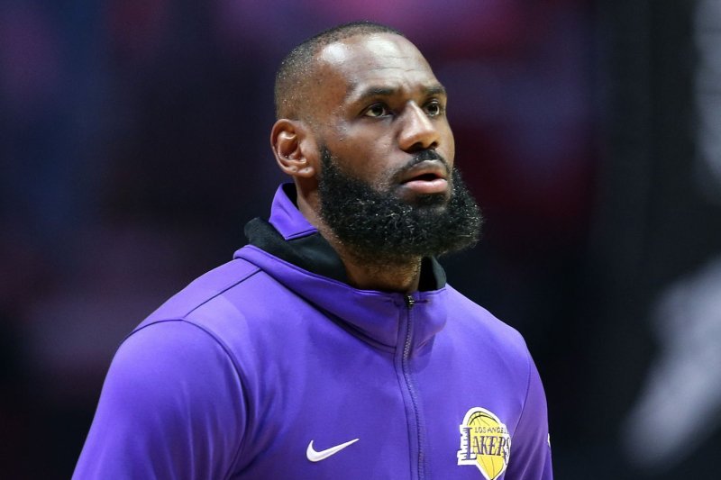 Los Angeles Lakers forward LeBron James nearly logged a triple-double in a win over the Phoenix Suns on Tuesday in Los Angeles. File Photo by Aaron Josefczyk/UPI