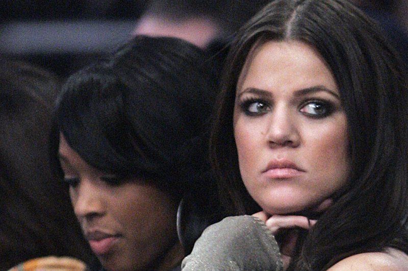 Khloe Kardashian , right, watches the Los Angeles Lakers and Chicago Bulls play in the second half of their NBA basketball game in Los Angeles on November 19, 2009. UPI/Lori Shepler | <a href="/News_Photos/lp/2469f2dd83d116577bc838ec675d8bf7/" target="_blank">License Photo</a>