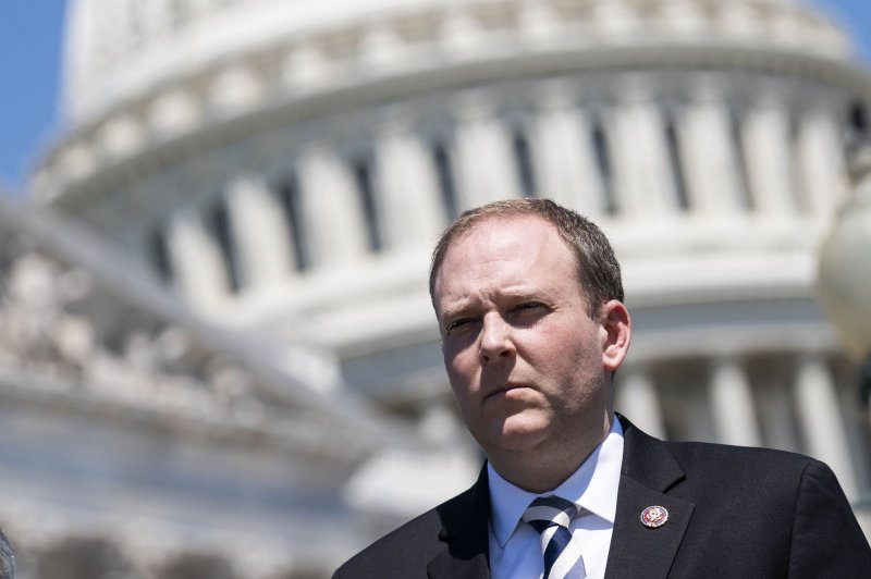 Rep. Lee Zeldin, R-N.Y., said his two 16-year-old daughters were home Sunday afternoon when two people were shot on their Long Island street. File Photo by Sarah Silbiger/UPI