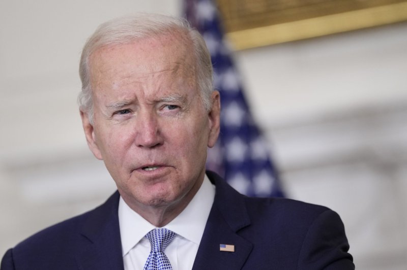 President Joe Biden's physician on Sunday said he had tested positive for COVID-19 again following a "rebound" positive result and would continue to work from isolation. Photo by Chris Kleponis/UPI