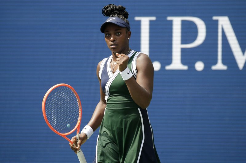 Sloane Stephens, the 2017 U.S. Open women's singles champion, married soccer great Jozy Altidore on Saturday in Bal Harbour, Fla. File Photo by John Angelillo/UPI