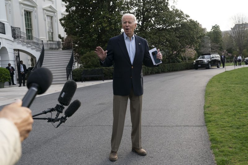 United States President Joe Biden says clear progress has been made in the fight against consumer-level inflation, but more work is necessary. Photo by Chris Kleponis/UPI