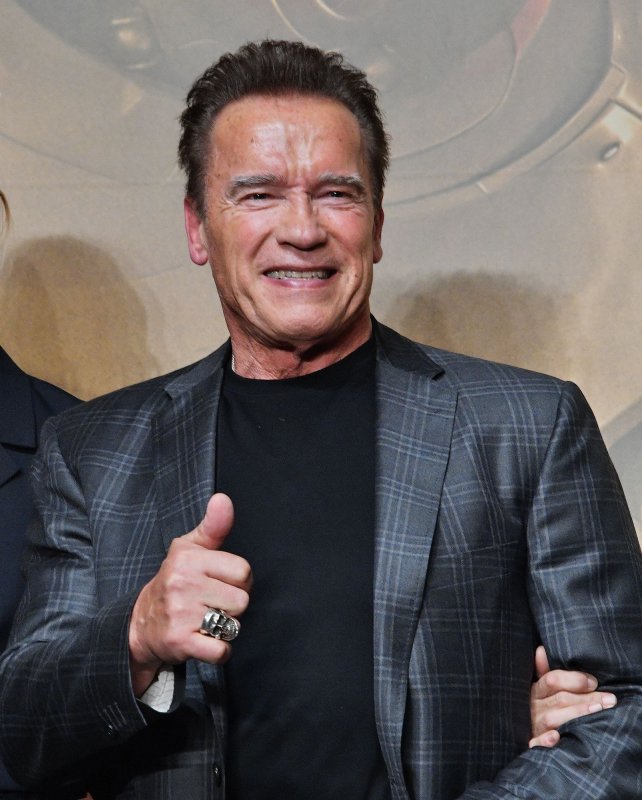 Arnold Schwarzenegger turned 75 Saturday. 2019 File Photo by Mori Keizo/UPI