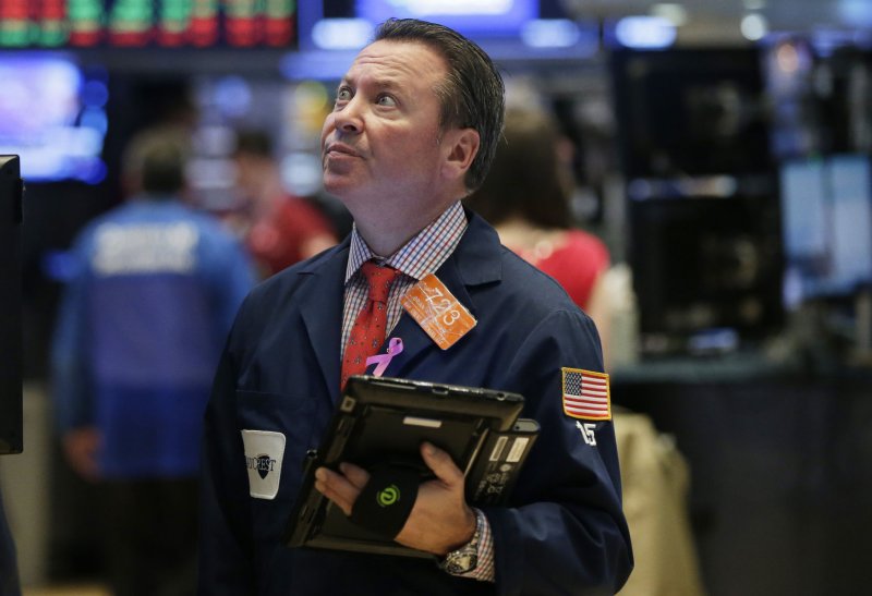 The Dow Jones Industrial Average rose more than 300 points on Monday as stocks bounced back following the beginning of the holiday shopping season. Photo by John Angelillo/UPI