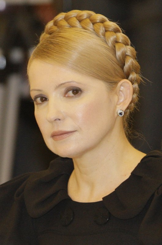 Former Ukrainian Prime Minister Yulia Tymoshenko attends an international meeting on the European gas crisis in Moscow on January 17, 2009. (UPI Photo/Anatoli Zhdanov) | <a href="/News_Photos/lp/39c4d908847766f6a013fd91703906a8/" target="_blank">License Photo</a>