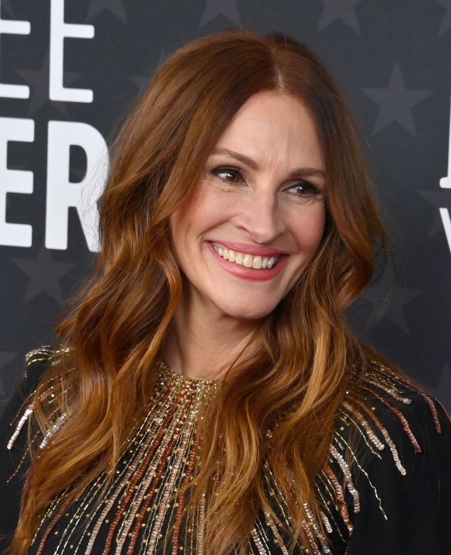 Julia Roberts posted a tribute to her twins, son Phinneas and daughter Hazel, on their 19th birthday. File Photo by Jim Ruymen/UPI