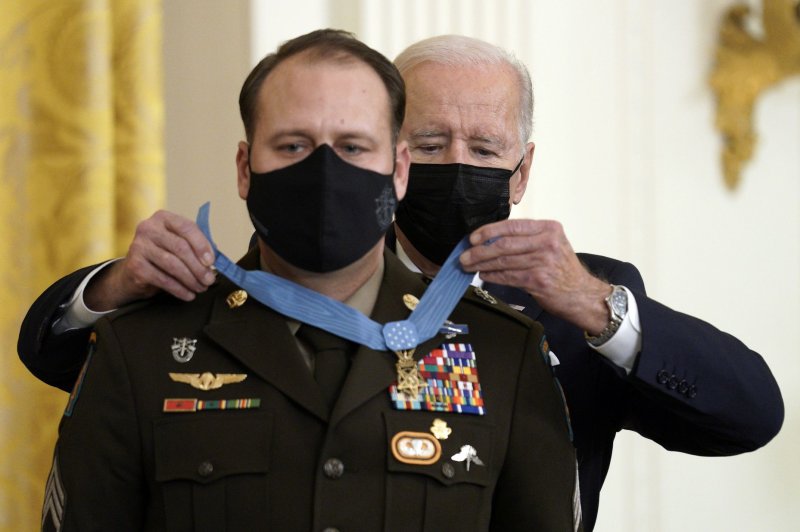 Biden awards Medal of Honor to 3 Army soldiers for bravery in Iraq, Afghanistan