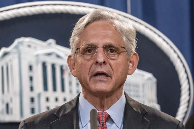 Attorney General Merrick B. Garland on Monday issued a memo directing the FBI to convene meetings with local officials nationwide to combat growing violence and threats directed at school officials. File Photo by Ken Cedeno/UPI