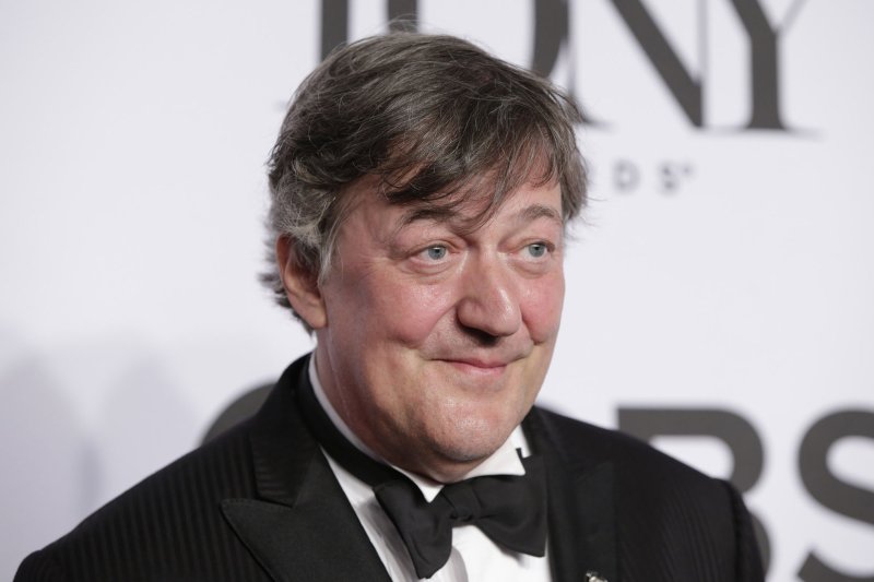 Stephen Fry has signed on to host a British version of the game show "Jeopardy!" File Photo by John Angelillo/UPI