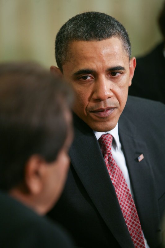 U.S. President Barack Obama, pictured April 14, 2011, at the White House. UPI/Gary Fabiano/POOL | <a href="/News_Photos/lp/fccce1242e976c3ecaebd4c3df5d0b4e/" target="_blank">License Photo</a>