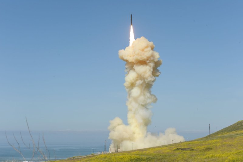 The world's nuclear stockpile is expected to grow for the first time since the end of the Cold War, according to a report released Monday. File Photo by U.S. Missile Defense Agency/UPI