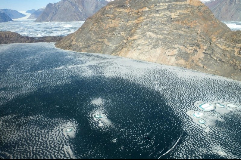 The fjord of Violin Glacier. Photo by Maria Jose Vinas/NASA | <a href="/News_Photos/lp/76faa4e51997ab88f8ab8a67558ac961/" target="_blank">License Photo</a>