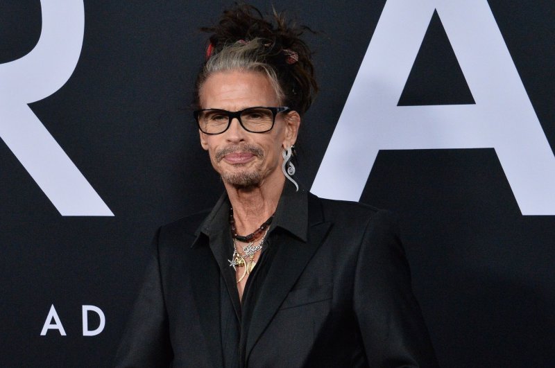 Aerosmith canceled a second date of its Las Vegas residency show due to Steven Tyler's (pictured) illness. File Photo by Jim Ruymen/UPI
