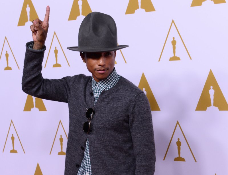 Pharrell Williams auctioning off his iconic hat for charity